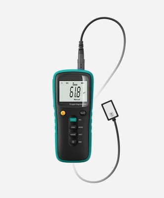 Single-axis Fluxgate Magnetometer Gauss Tesla Meter Tester with Class 1 Accuracy