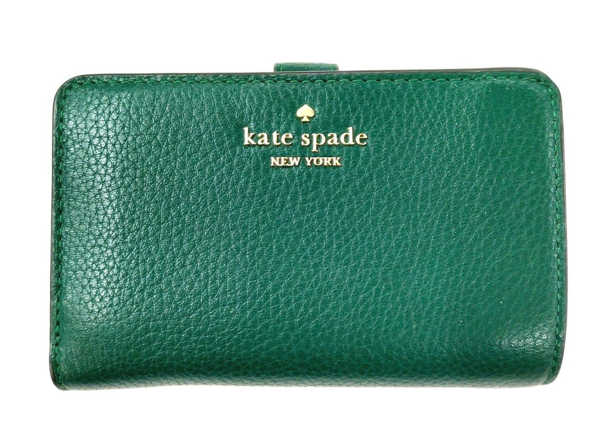 Kate Spade Green Beaded Floral Bag and small wallet Kate Spade slashes price on iconic springtime tote to $253  main image 2