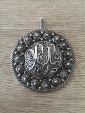 ancien pendentif ethnique berbère en argent