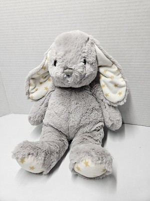 Cloud B Dreamy Hugginz Gray Bunny Rabbit Plush 14