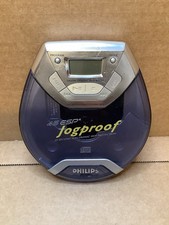 Vtg Philips 45 ESP4 Jogproof Portable CD Player Model AX5015/17 Tested Works