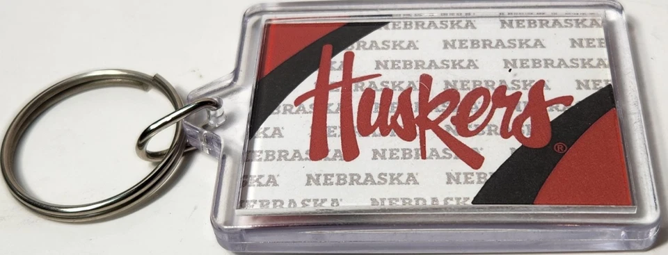 University Of Nebraska Cornhuskers Collectible Premium Keychain/Keyring (3.5") - Image 2 of 3