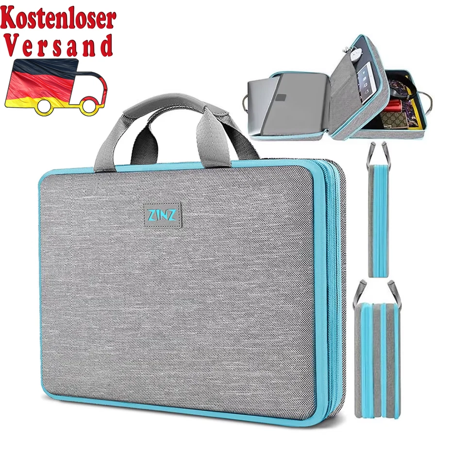 Expandable 15 15.6 16 Inch Laptop Briefcase for Popular 15"-16" Notebooks Handba - Bild 2 von 4