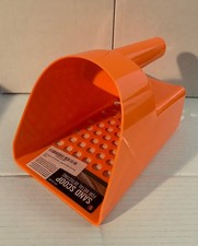 Tough Durable Orange Plastic Beach Sand Scoop Metal Detector