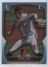 2023 Bowman Draft Chrome Sky Blue Refractor Kiefer Lord #BDC-137 6u5