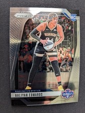 2024 Panini Prizm WNBA # 70 Aaliyah Edwards RC - Washington Mystics (NM)