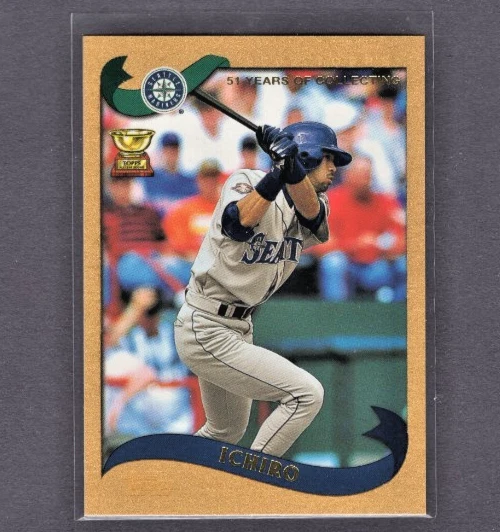 Topps Ichiro Suzuki 2002 Season Baseball Sports Trading Cards