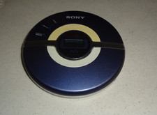  Sony D-EJ100 Discman Portable CD Player Mega Bass G-Protection CLEAN  WORKS 