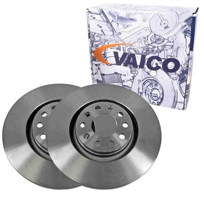 2x VAICO BREMSSCHEIBEN 320mm BELÜFTET VORNE passend für AUDI A4 A6 ALLROAD SEAT 