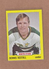 1973-74 TOPPS HOCKEY DENNIS HEXTALL #136 NORTH STARS NM *A38739