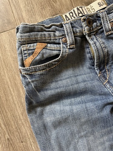 ariat Denim B5 jeans girls 16 Blue Denim - Picture 6 of 10