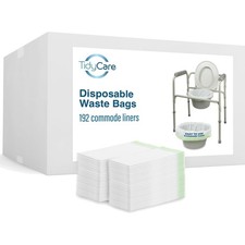 Disposable Bedside Commode Liners for Adult Portable Toilet Chair Seat Bucket...