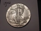 1942-S WALKING LIBERTY HALF HIGH GRADE NICE BETTER DATE SHIPS FREE