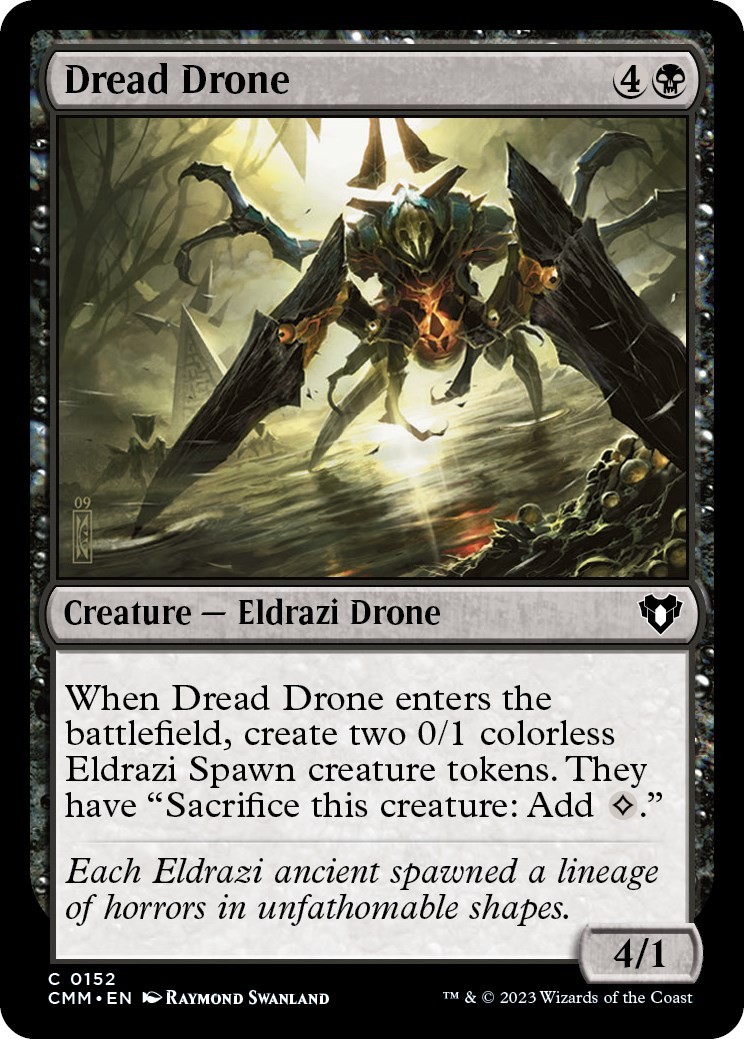 NM - Dread Drone CMM - 152 Commander Masters