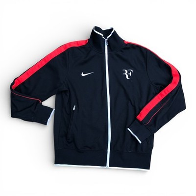 Nike Roger Federer RF 2009 US Open NYC Tennis Jacket MED N98 Court Vapor RARE