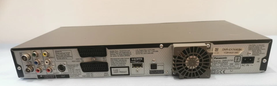 Panasonic DMR-EX769 DVD HDD Recorder 160GB Freeview PVR + HDMI Cable No Reserve! - Image 4 of 4