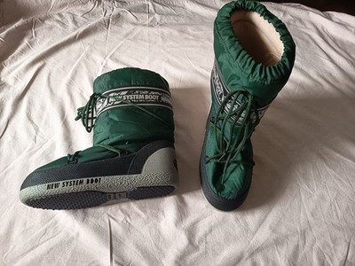 Stiefel Schneestiefel wie Moonboots New System Boots Italien Gimor grün Gr 42