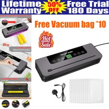 Commercial Vacuum Sealer Machine Seal a Meal Food Saver System With Free Bags