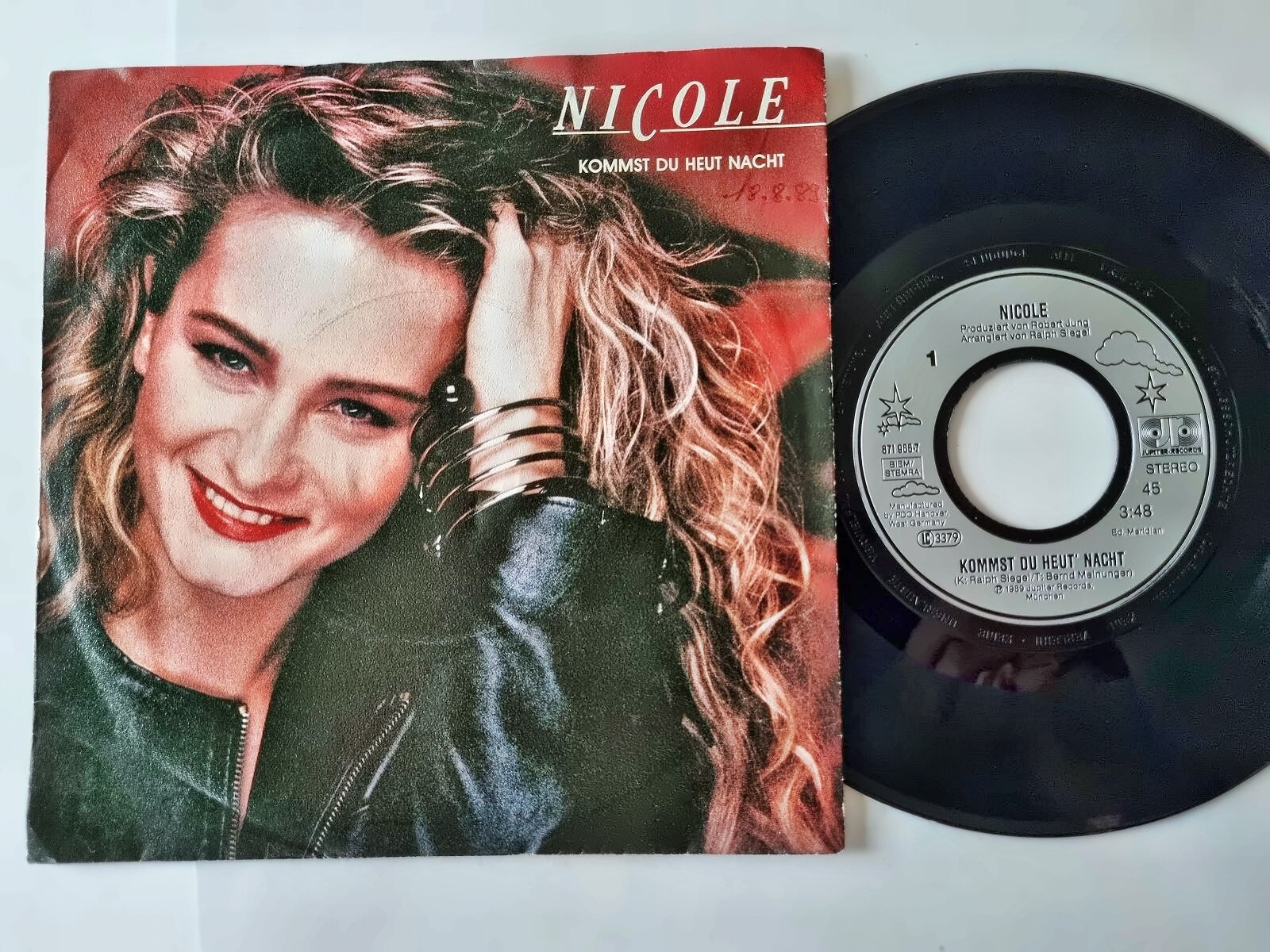 Nicole - Kommst du heut Nacht 7'' Vinyl Germany