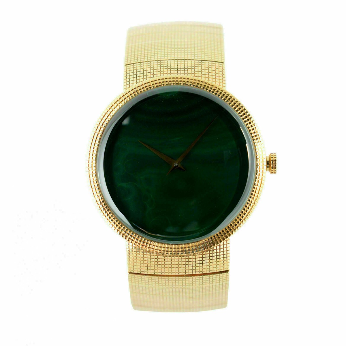 Christian Dior La D De Dior Dark Malachite Dial Solid Swiss Gold