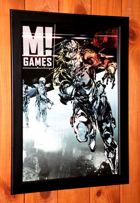 Metal Gear Solid V Ground Zeroes PS3 Xbox 360 Rare Small Poster