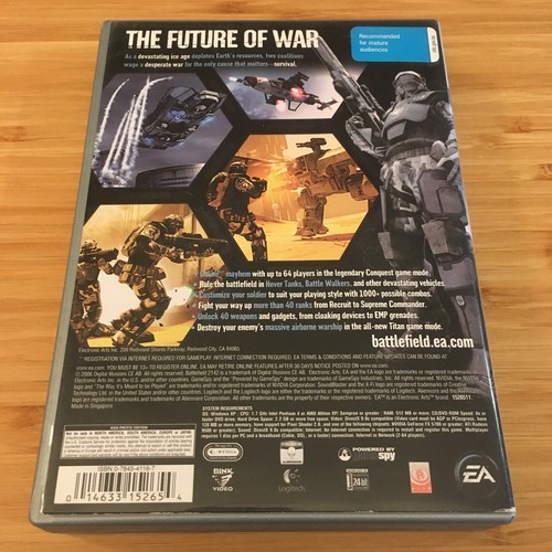 Battlefield 2142 (2006) | Windows PC DVD Game | Australian Seller | Free Postage - Picture 3 of 6