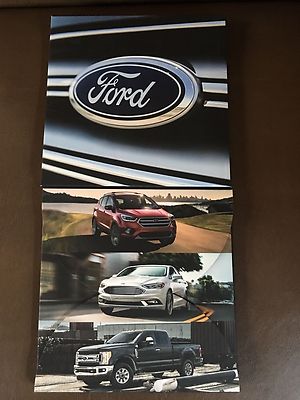 2017 Ford Full-Line Trucks Cars SUV's 36-page Original Sales Brochure