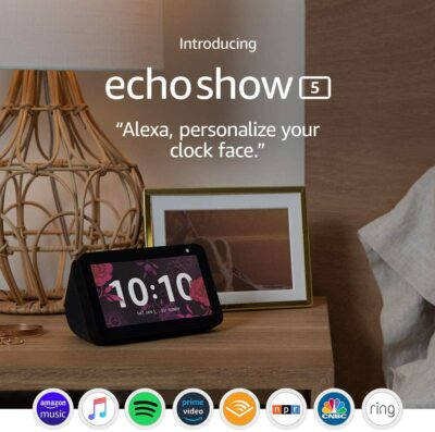 NEW Amazon Echo Show 5 Smart Display with Alexa - Charcoal Latest