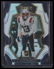 2022 Panini Select #169 Jack Jones Silver Prizm Die Cut New England Patriots