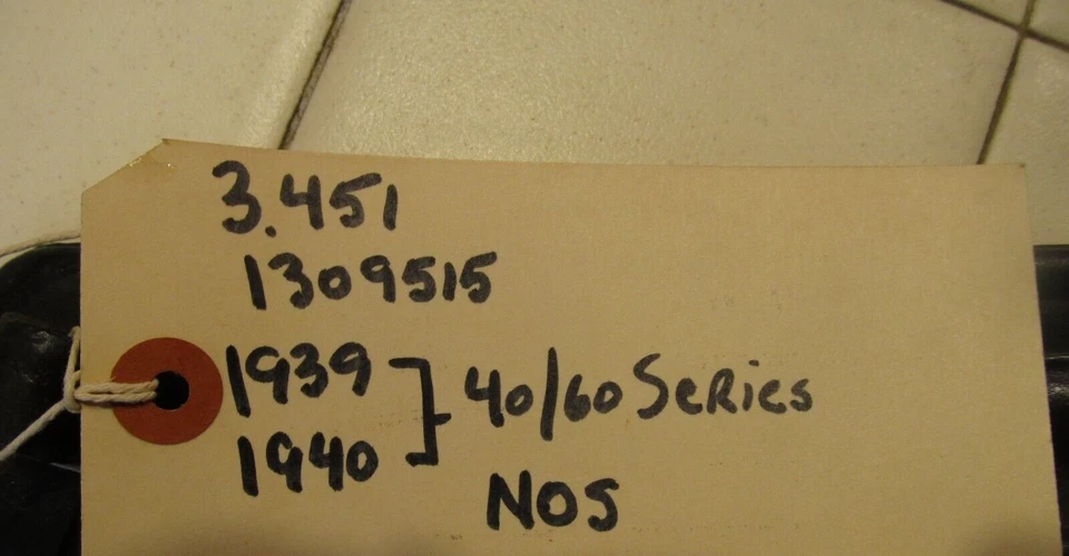 1939 1940 NOS BUICK SPECIAL CENTURY 40/60 SERIES ACCELLERATOR PEDAL 1309515 - Image 2 of 4