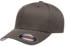 Flexfit Fitted Cotton Cap Dark Grey