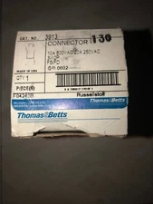 THOMAS & BETTS 3913 CONNECTOR 10A 600VAC 20A 250VAC 3W 2P