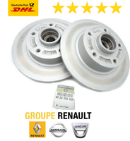Renault Bremsscheiben + Radlager Megane IV Hinten OE 432009292R=432000166R *