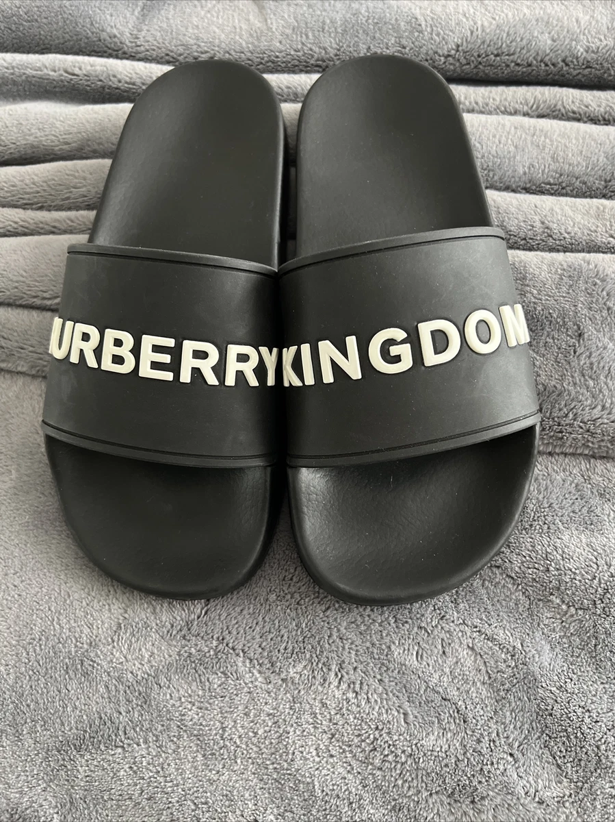 Womens burberry sliders new arrivals