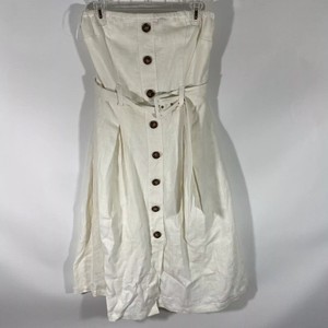 moon river button front dress