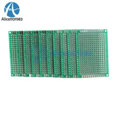10PCS Double Side Prototype PCB Tinned Universal Breadboard 4x6 cm 40mmx60mm FR4