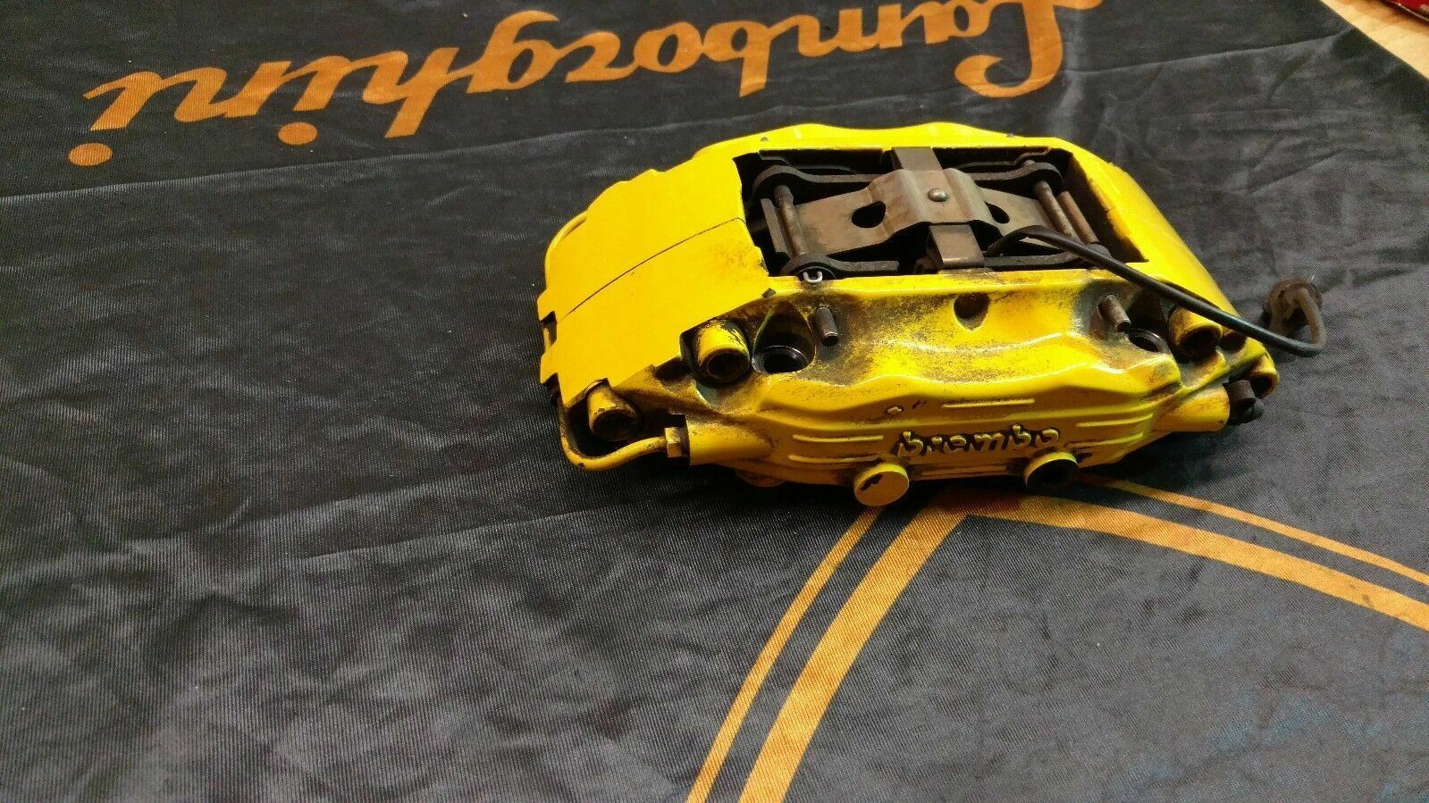 LAMBORGHINI GALLARDO REAR RIGHT PASSENGER SIDE BRAKE CALIPER OEM 400615406K