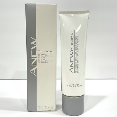 Avon ANEW Clinical Advanced Dermabrasion System 2.5 fl. oz. 75 ml NEW in Box