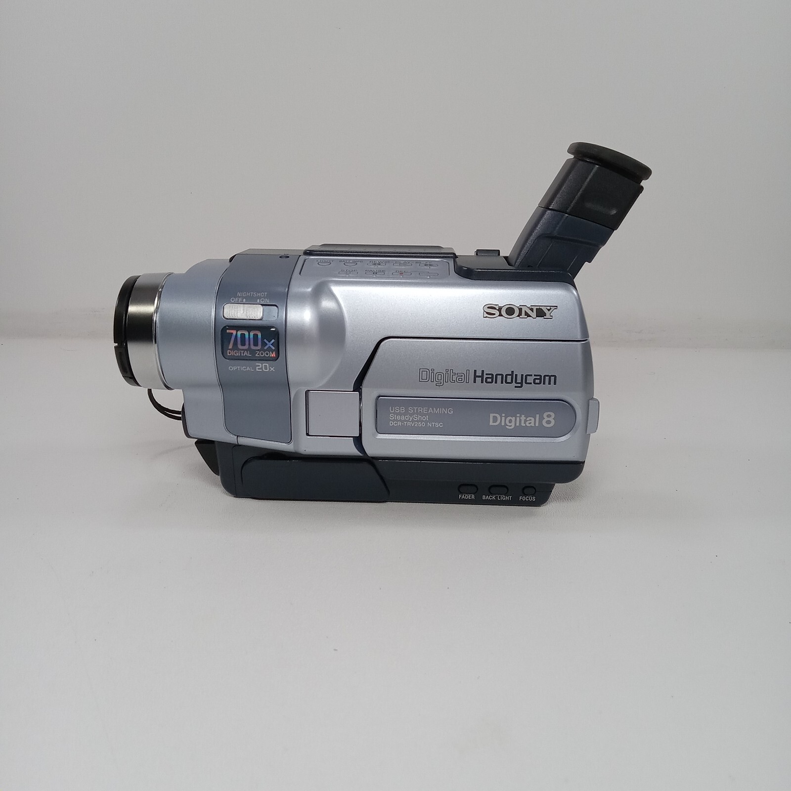 Sony Handycam DCRTRV250 Digital 8 Camcorder With Nightshot Tested