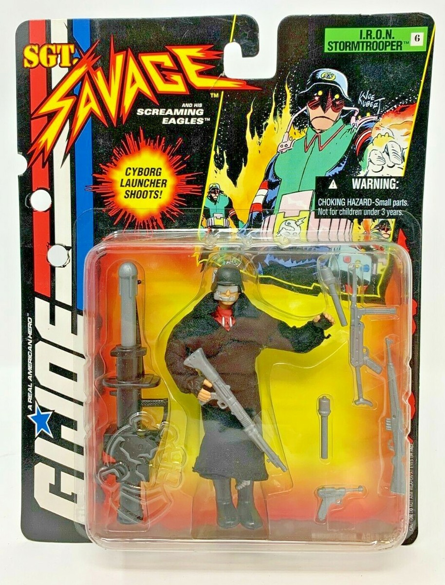 NEW!! 1994 Hasbro - GI Joe SGT Savage - IRON Stormtrooper NEW!! 1994 Hasbro - GI Joe SGT Savage - IRON Stormtrooper