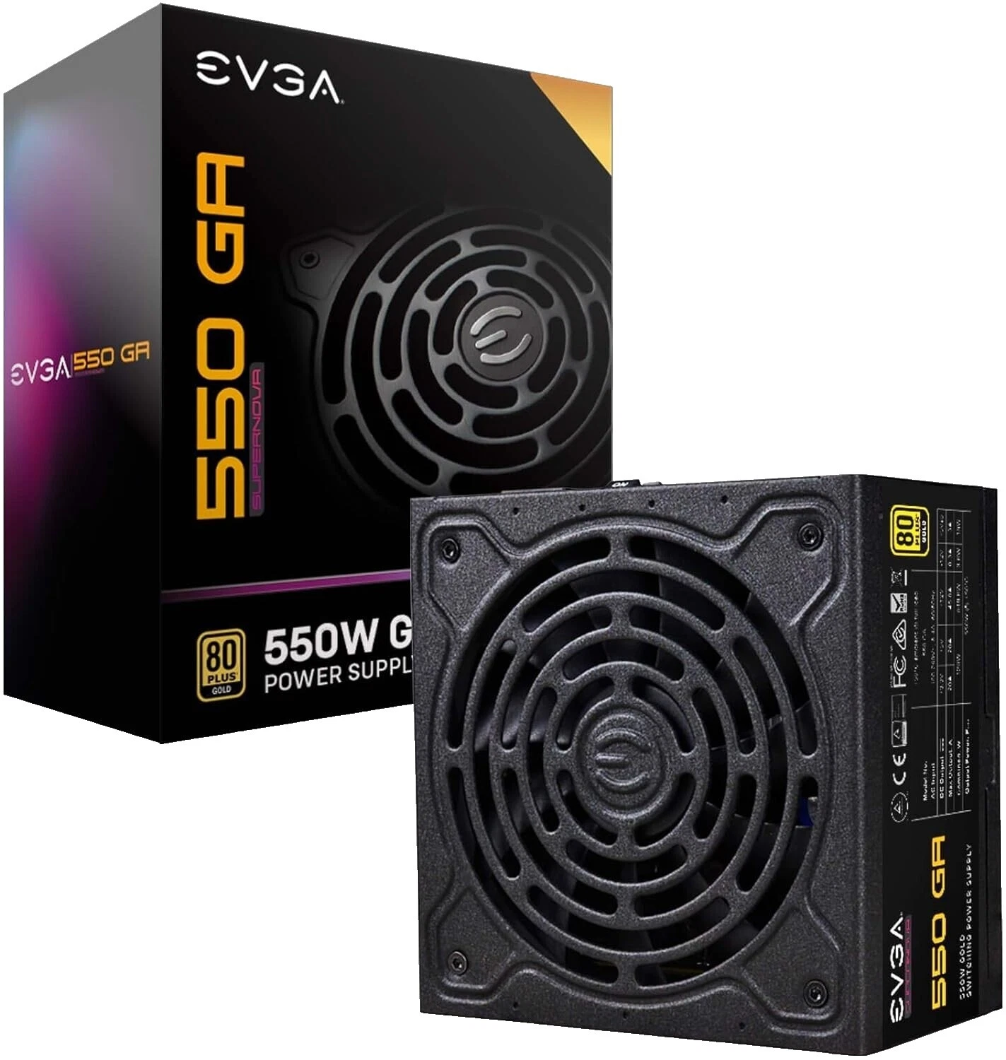 EVGA 4 Pin Peripheral Computer Power Supplies
