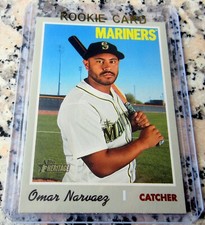 OMAR NARVAEZ 2019 Topps Heritage 1st ROOKIE CARD RC SP New York Mets HOT🔥🔥$$
