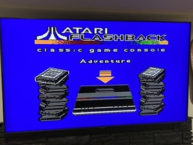 2004 ATARI FLASHBACK CLASSIC VIDEO GAME CONSOLE SYSTEM 20 GAMES OPEN BOX WORKS