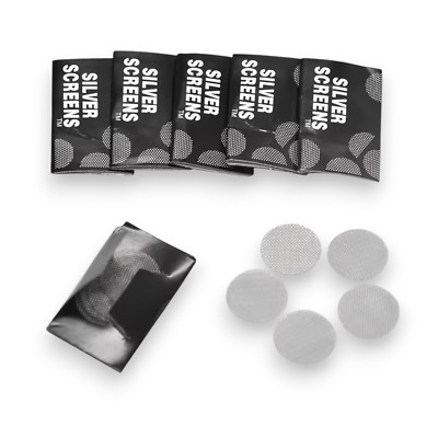 Pfeifensiebe Shisha Pfeife Stahl 20 mm Sieb Siebchen Pipe Screens in Silber