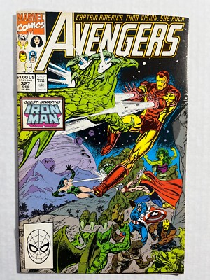 The Avengers #327 Marvel Comics 1990 FN | eBay