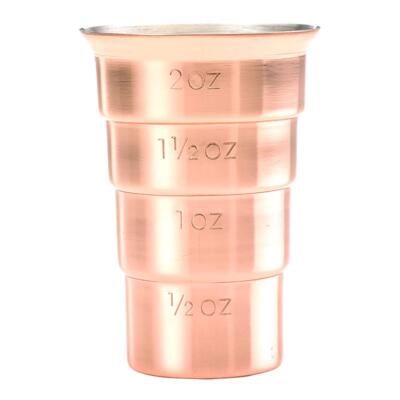 Barfly M37109CP Drink Jigger 2 oz Copper w/out Handle