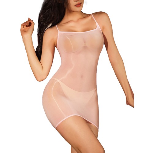 AU Women Sexy Lingerie Stretch Perspective Bodycon Dress Chemise Teddy Nightwear - Picture 56 of 88