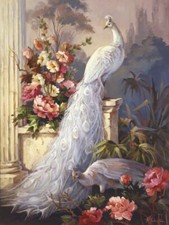 Ceramic Backsplash Tile Mural Bird Kitchen/Bathroom - Fine Feathers