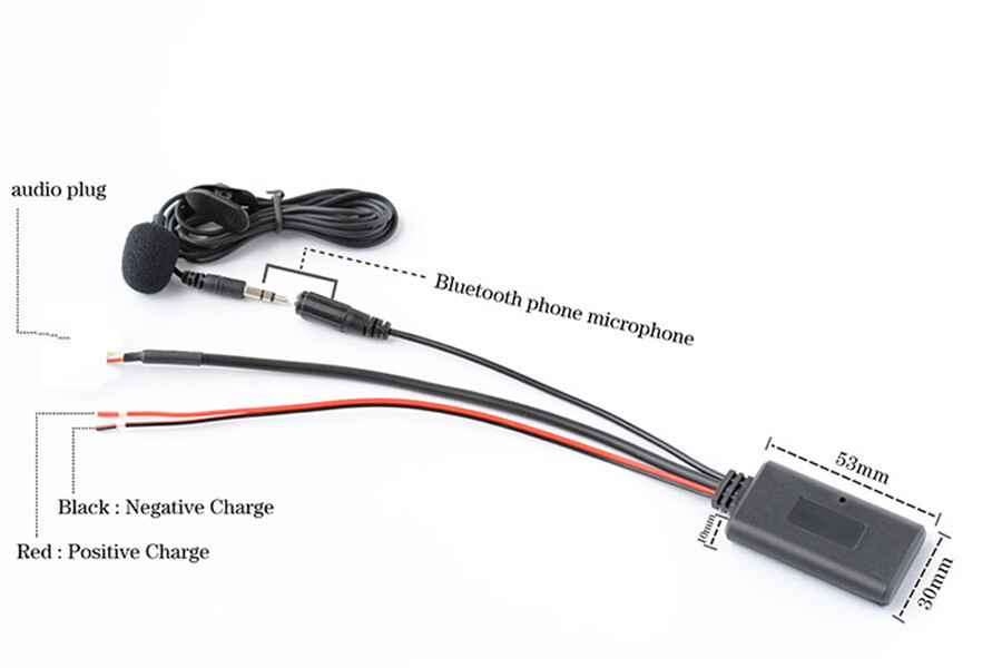 24Pin AUX IN Connection CD player 1.5 Meters For Subaru Outback W