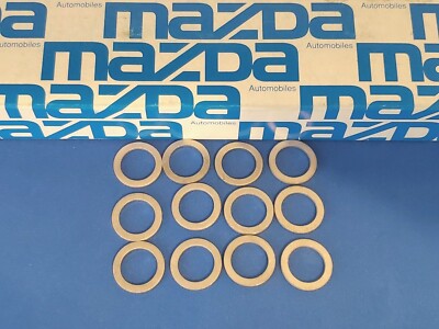 12 Pcs. for Mazda, 18mm Oil Drain Plug Gasket / M18 Crush Washers # 9956-41-800